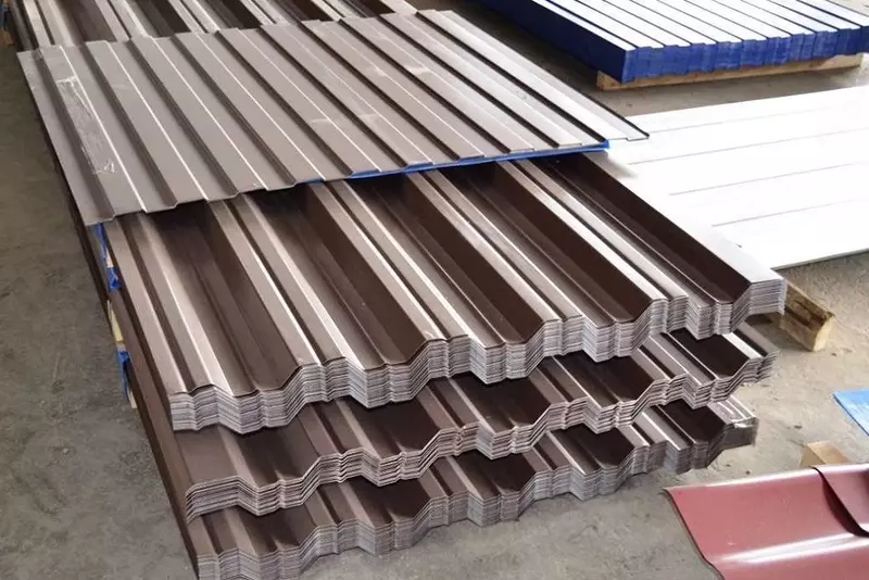 Профнастил с полимерным покрытием 0.35мм - от {0} сум