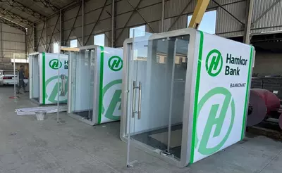 Red ROOF  tomonidan metall bankomat kabinasi Art 02 - 35 000 000 so'm / dona