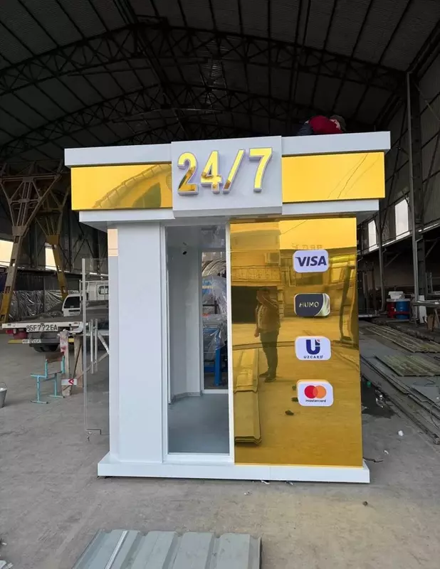 Red ROOF tomonidan metall bankomat kabinasi Art 05 - 70 000 000 so'm