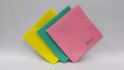 Тряпка трёхцветные для уборки