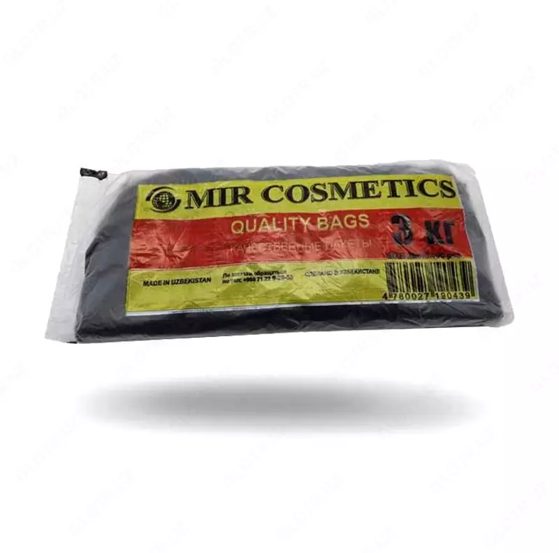 Mir kosmetikasi paketlari 10 kg (qora) 50 dona - 
