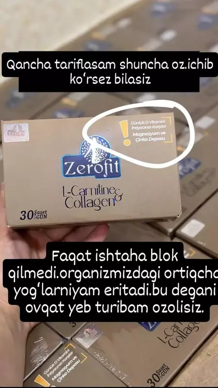 Zerofit kofesi ozdirish uchun