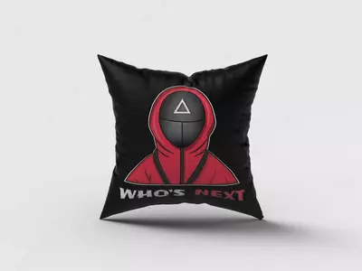 Подушка "Игра в кальмара"