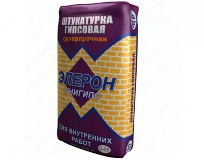 Штукатурка гипсовая ЭЛЕРОН 0.5