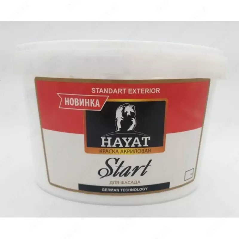 Водоэмульсия "Hayat" (Start) Standard Exterior (20кг) - 285 000 сум