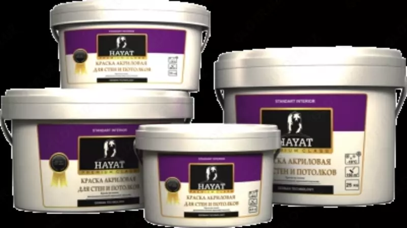 Водоэмульсия "Hayat" Standart Interior START (4.5кг) - 59 000 сум