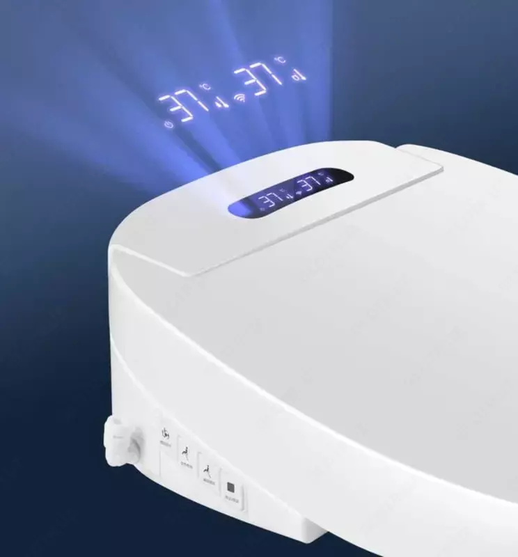 Электрическое сиденье-биде для унитаза с датчиком движения.