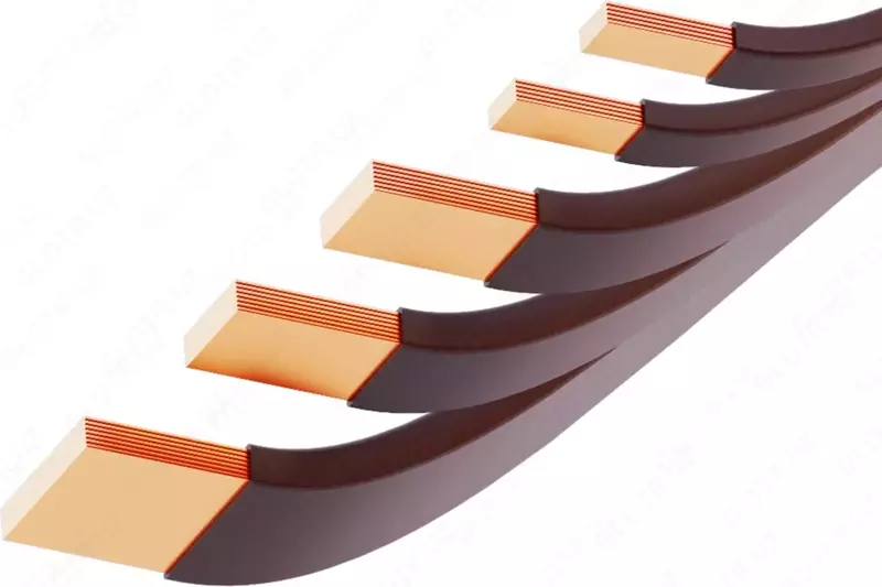 Шина медная гибкая изолированная ШМГИ 10х120х1 на напряжение более 80В