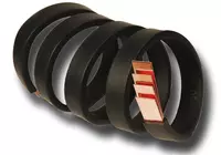 lekin 1000V dan kam kuchlanish uchun ShMGI 10x120x1 moslashuvchan izolyatsiyalangan mis shinalari (L2000 mm)