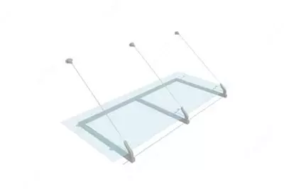 Изготовление стеклянных козырьков - Цена по запросу