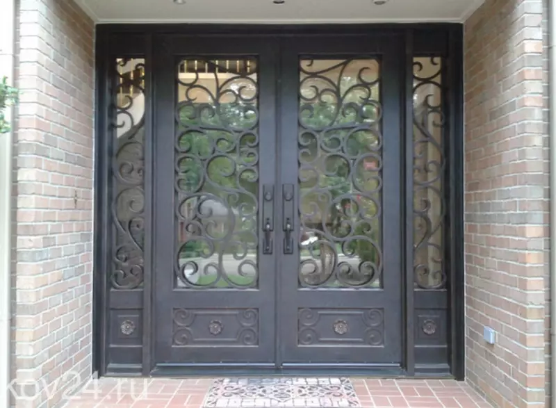 Изготовление кованых дверей