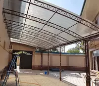 Изготовление кованых навесов - по запросу