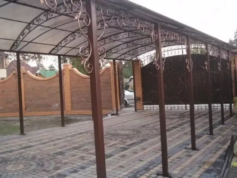 Изготовление металлических навесов - 500 000 сум