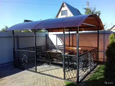 Изготовление металлических беседок - 500 000 сум