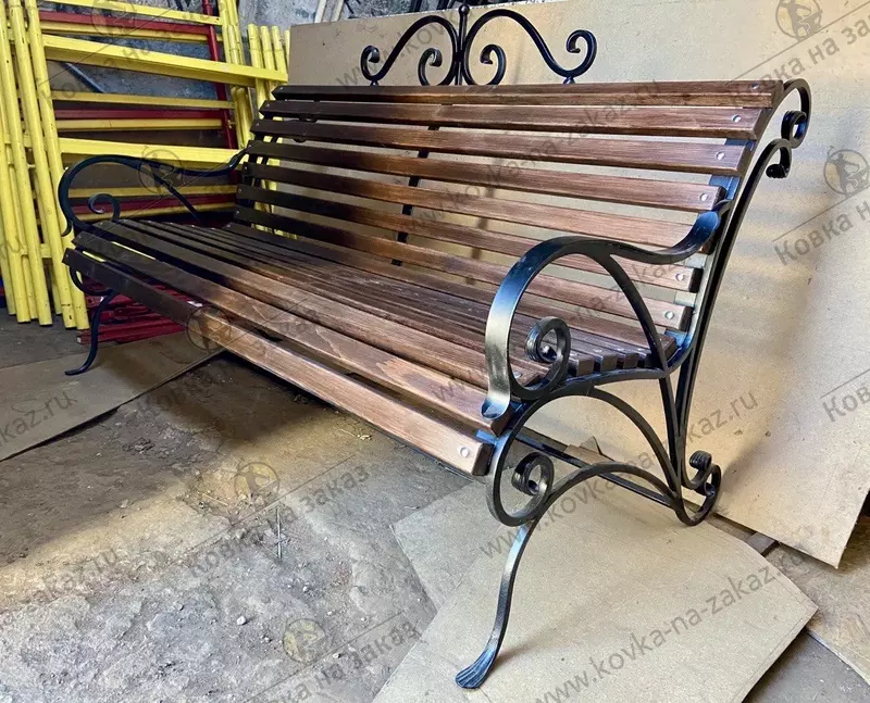 Изготовление металлических скамеек
