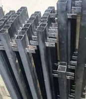 Изготовление металлических столбов с лампой