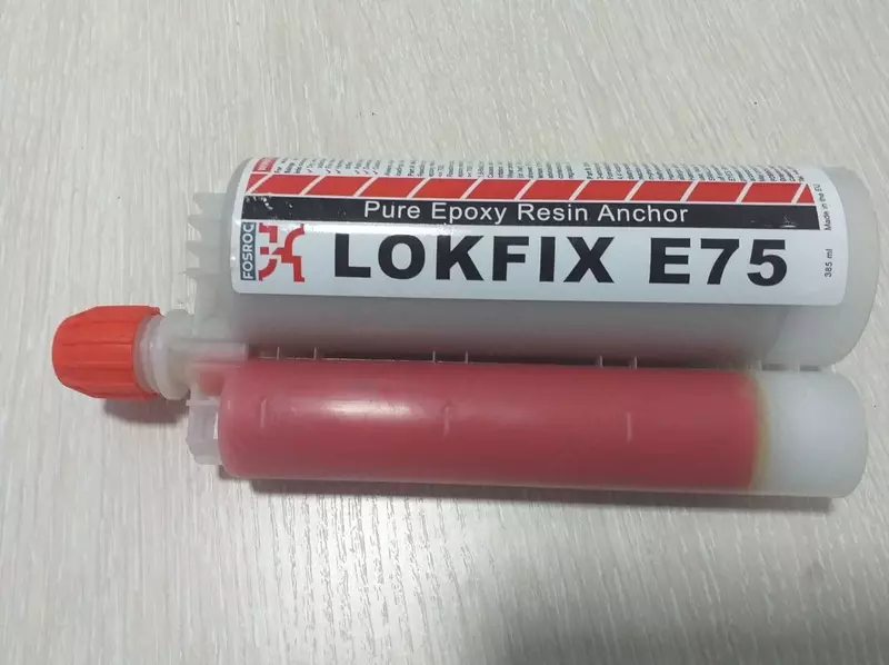 Анкер клей, Lokfix, эпоксидный анкер для бетона, анкераж, химический