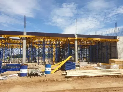 Рамная металлическая опалубка