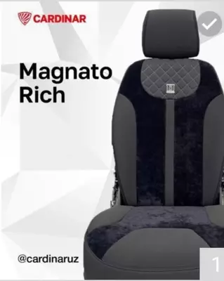 Чехол автомобильный MAGNATO MALIBU-2 CAPTIVA TRACKER LACETTI-3 EQUINOX TRAILBLAZER (2 местный)