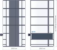 Автоматизированный склад лифтового типа CUBER компании CSort - 899 500 000 сум