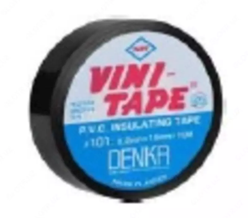 Изолента ПВХ VINI-TAPE (Black/ Черный)