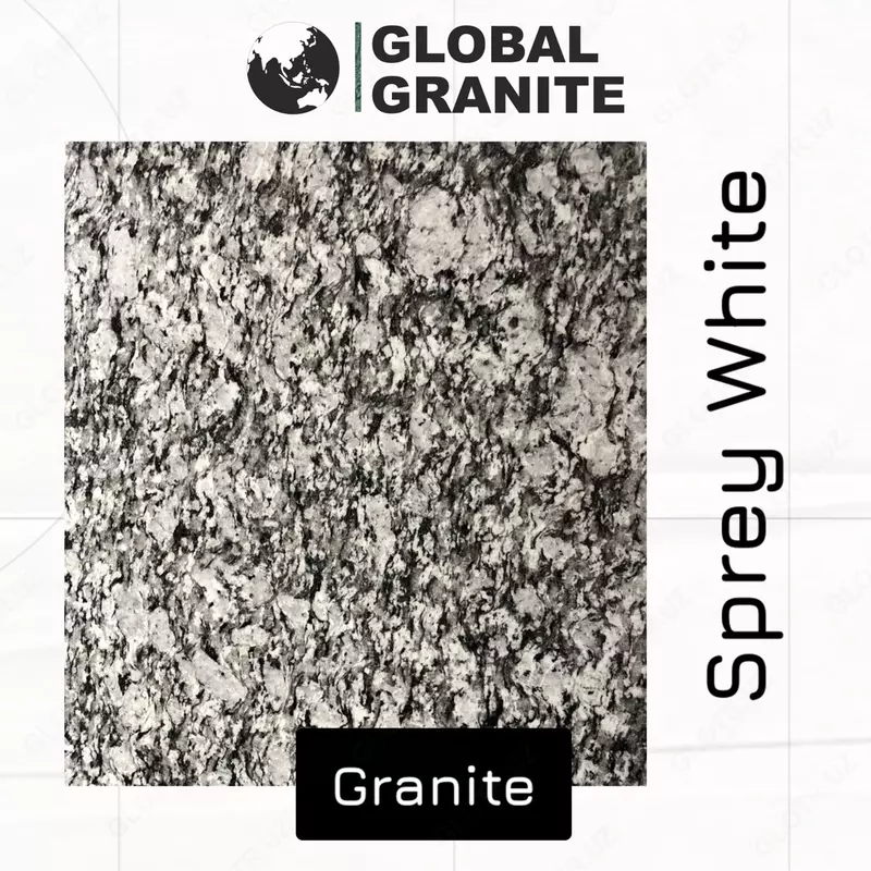 "Sprey White" Гранит