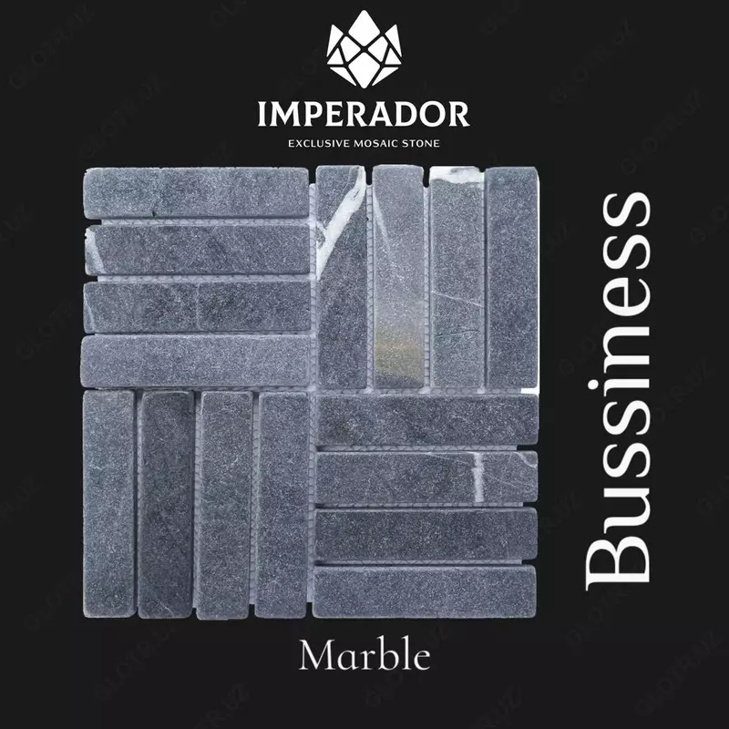 Брусчатка "Bussiness" из мрамора