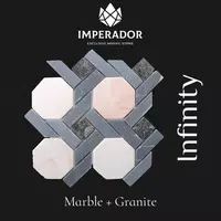 Брусчатка "Infinity" из мрамора и гранита