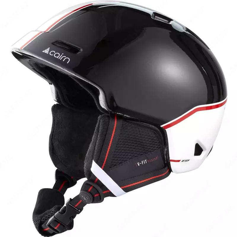 Шлем METEOR black red khaki geometry 61-62/21/21-22