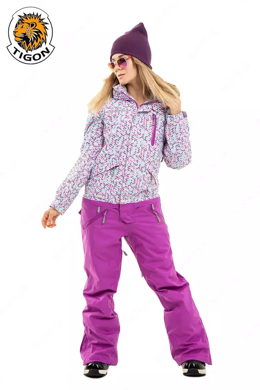 Сноубордический комбинезон TIGON PURPLE SWEET
