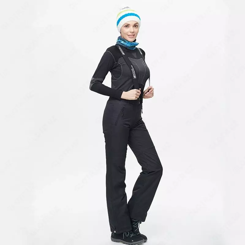 RUNNING RIVER Бренд Женские Горнолыжные Штаны С Подтяжками