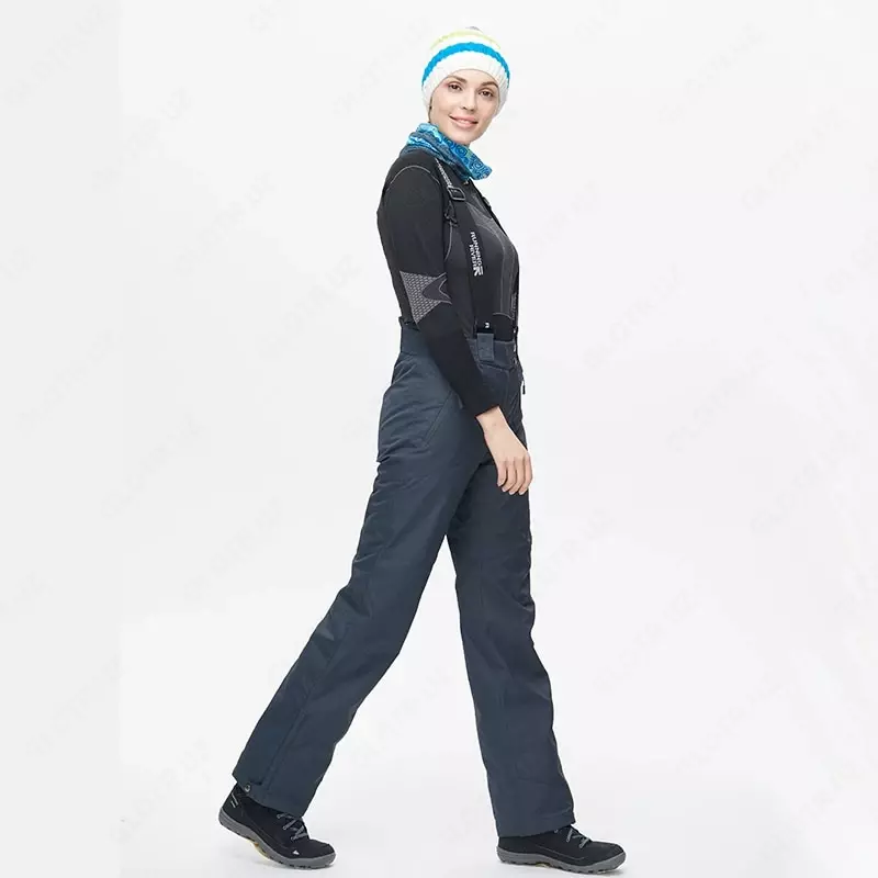  RUNNING RIVER Бренд Женские Горнолыжные Штаны С Подтяжками Только в розницу