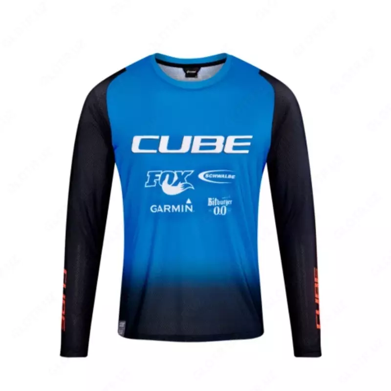 Jersi Cube Vertex dumaloq bo'yin Jersi X harakat jamoasi L / s erkaklarв