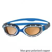Очки для плавания ZOGGS PREDATOR FLEX POLARISED (blue grey polarized copper)