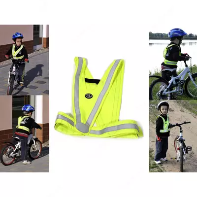 AUTHOR AO 44 NEON YELLOW aks ettiruvchi jilet