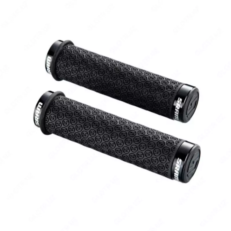 SRAM DH Silicone Locking Grips with Double Clamps & End Plugs
