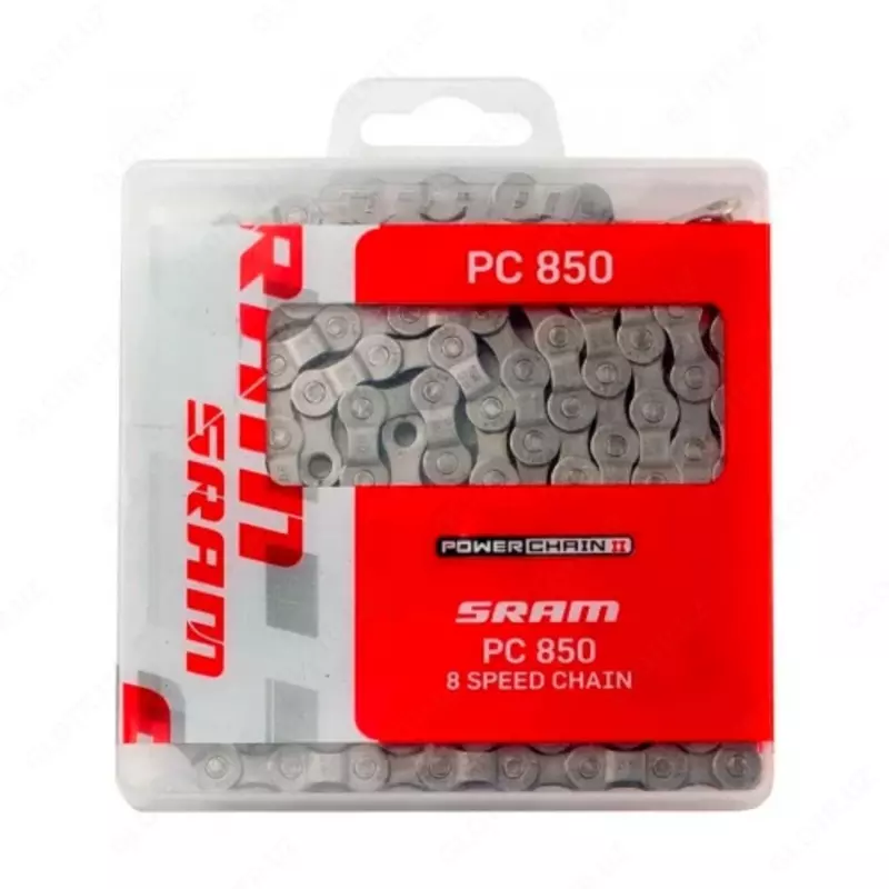Цепь Sram PC 850 114 links power link silver 8-speed