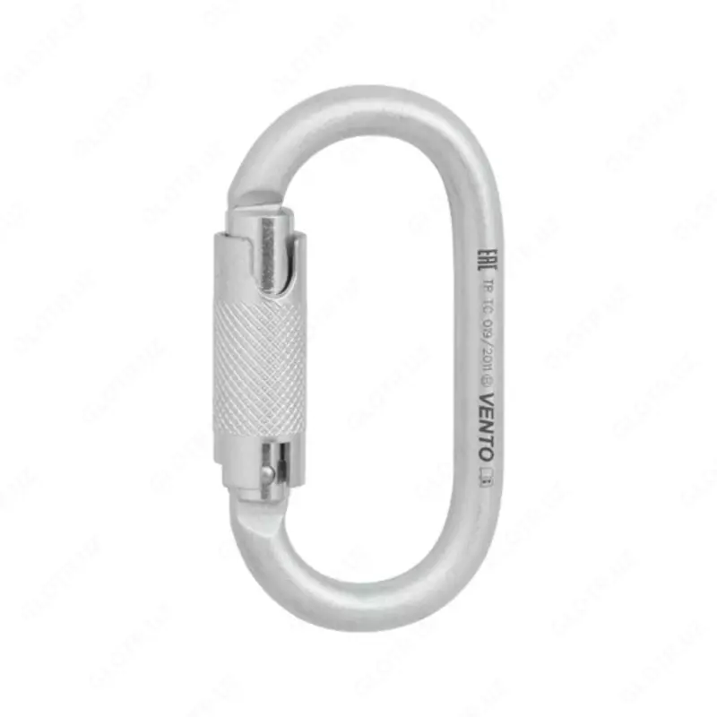  Карабин Vento  стальной овал автомат  с бойнетной муфтой - 