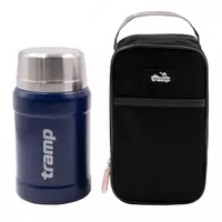Термос с широким горлом с сумкой Tramp