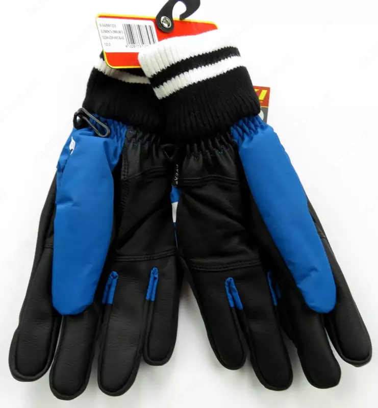  Горнолыжные перчатки Elements Osmium S Ocean-Azur-White-Black 63488103 Leki 8.0  9.0(р) - 