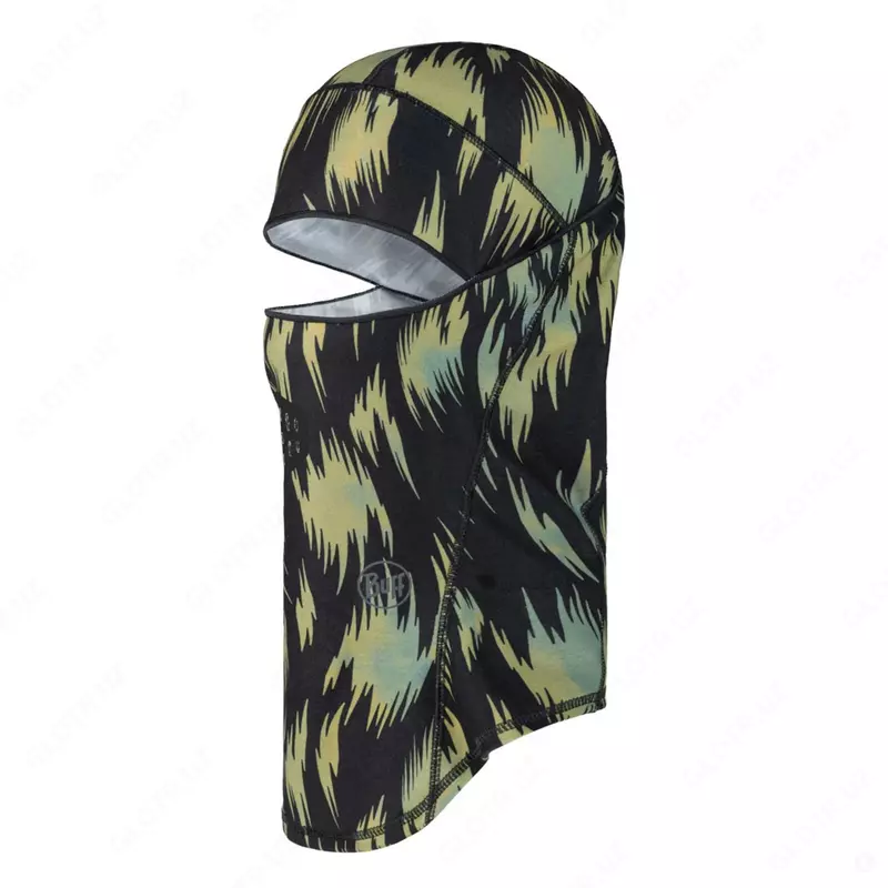 Балаклава BUFF THERMONET HINGED BALACLAVA (redloy citronella/shiray multi/skatick graphite