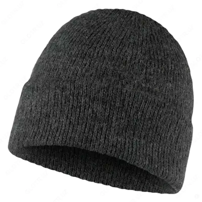 Шапка BUFF KNITTED BEANIE JARN (graphite)