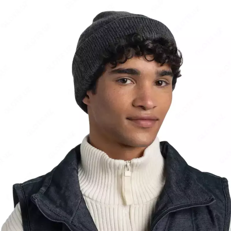 Шапка BUFF KNITTED BEANIE JARN (graphite) - 420 000 сум
