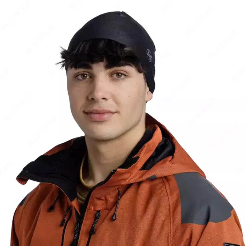  BUFF MERINO LIGHTWEIGHT BEANIE shapkasi (solid cloud  solid black) Chakana savdo