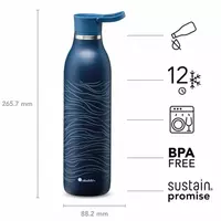  Stanley Aladdin Cityloop termal shishasi 0 6 sariq  toq kok - Rider