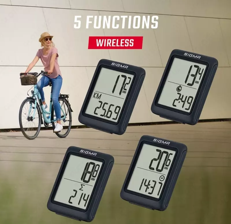 650 000 сум Велоспидометр Sigma BC 5.0 Wireless ATS