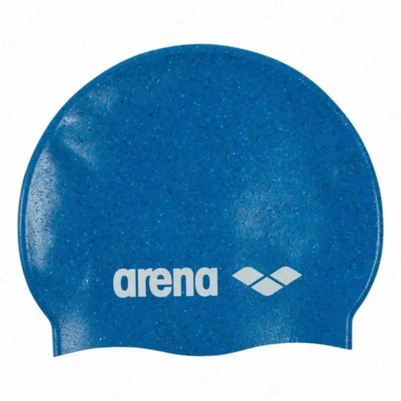 Bolalar suzish qalpoqchasi Arena Silicone ko'k