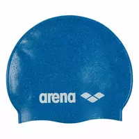 Bolalar suzish qalpoqchasi Arena Silicone ko'k