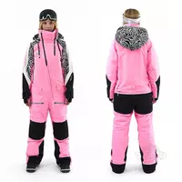  Комбинезон NEPAL KN1141/56/NEO49/20/35 принт зебра/неорозовый/черный/белый (SMALL) - 