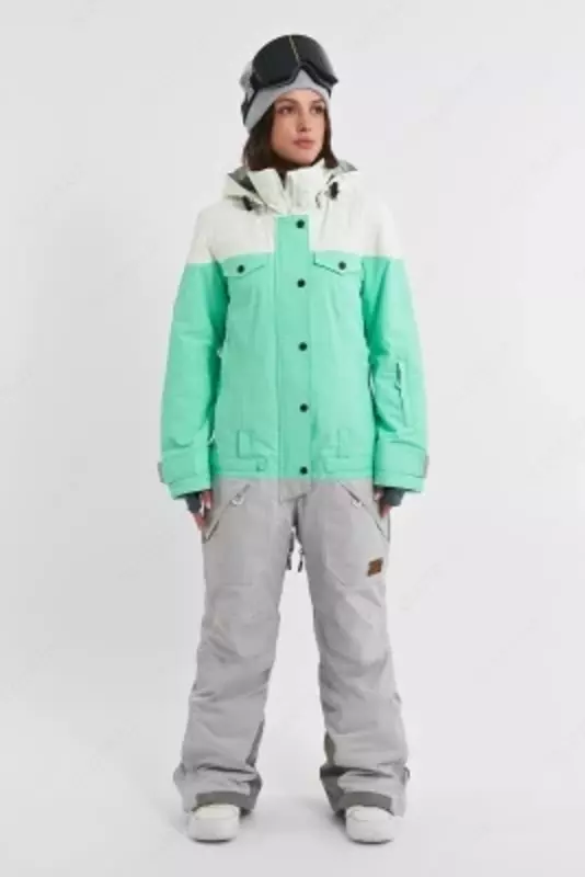 Комбинезон TAIGA KN1133/35/54 белый/светло-мятный (MEDIUM)